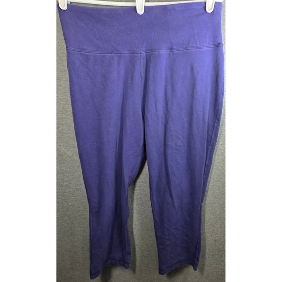 tek gear Pants - TEK GEAR Essential Capris Leggings Plus Size XL Purple Cropped Athletic Pants